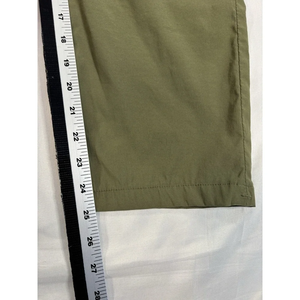 The North Face Men's 32X25 Green‎ Cropped Outdoors Hiking Trail Athleisure Pants